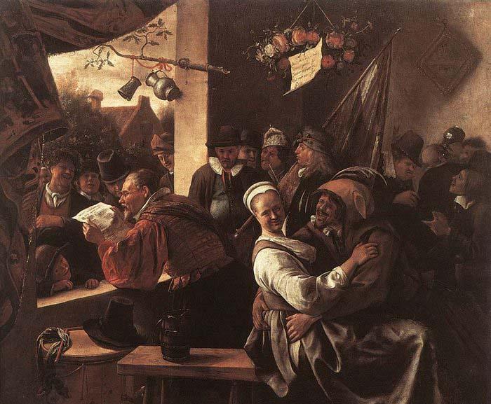Jan Steen The Rhetoricians China oil painting art